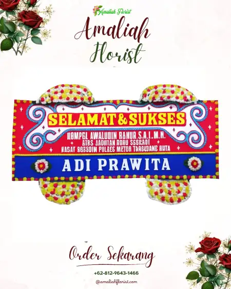 Papan Bunga Ucapan Selamat Tukadsumaga